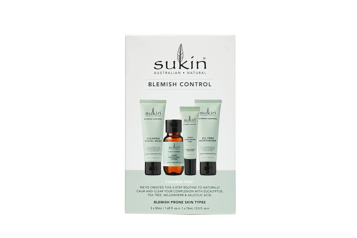 Sukin Blemish Control Starter Kit – Set für unreine Haut (1er Pack)