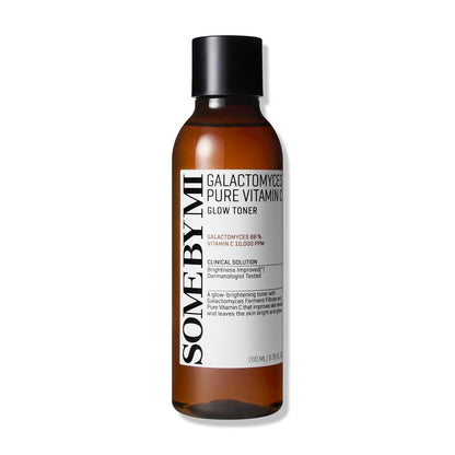 SOME BY MI Galactomyces Pure Vitamin C Glow Toner – 200 ml – Koreanischer Vitamin-C-Gesichtstoner für Hautaufhellung und Glashaut-Routine