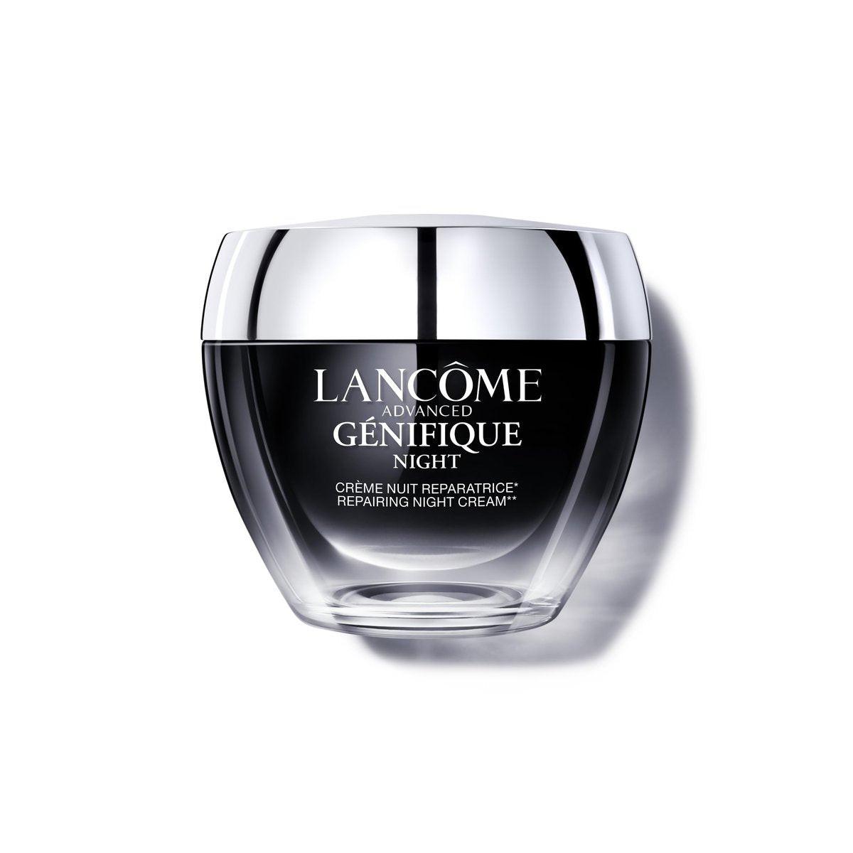 Lancôme Advanced Génifique Nachtcreme - Repariert die Hautschutzbarriere über Nacht - Mit Bifidus-Präbiotikum, Hyaluronsäure & Triple-Ceramid-Komplex - 50 ml