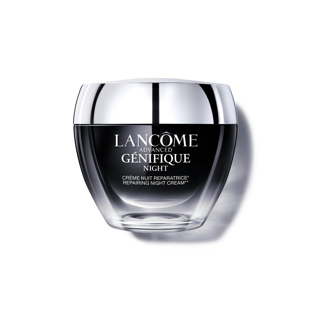Lancôme Advanced Génifique Nachtcreme - Repariert die Hautschutzbarriere über Nacht - Mit Bifidus-Präbiotikum, Hyaluronsäure & Triple-Ceramid-Komplex - 50 ml