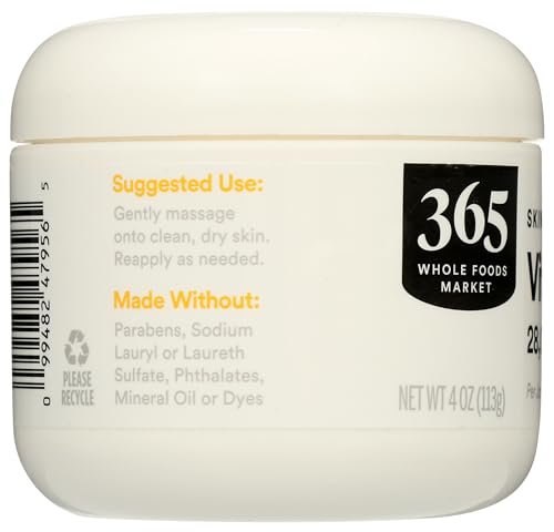 365 by Whole Foods Market Vitamin E Creme, 28.000 IE, 118 ml