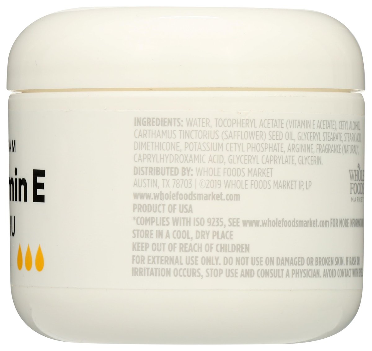 365 by Whole Foods Market Vitamin E Creme, 28.000 IE, 118 ml