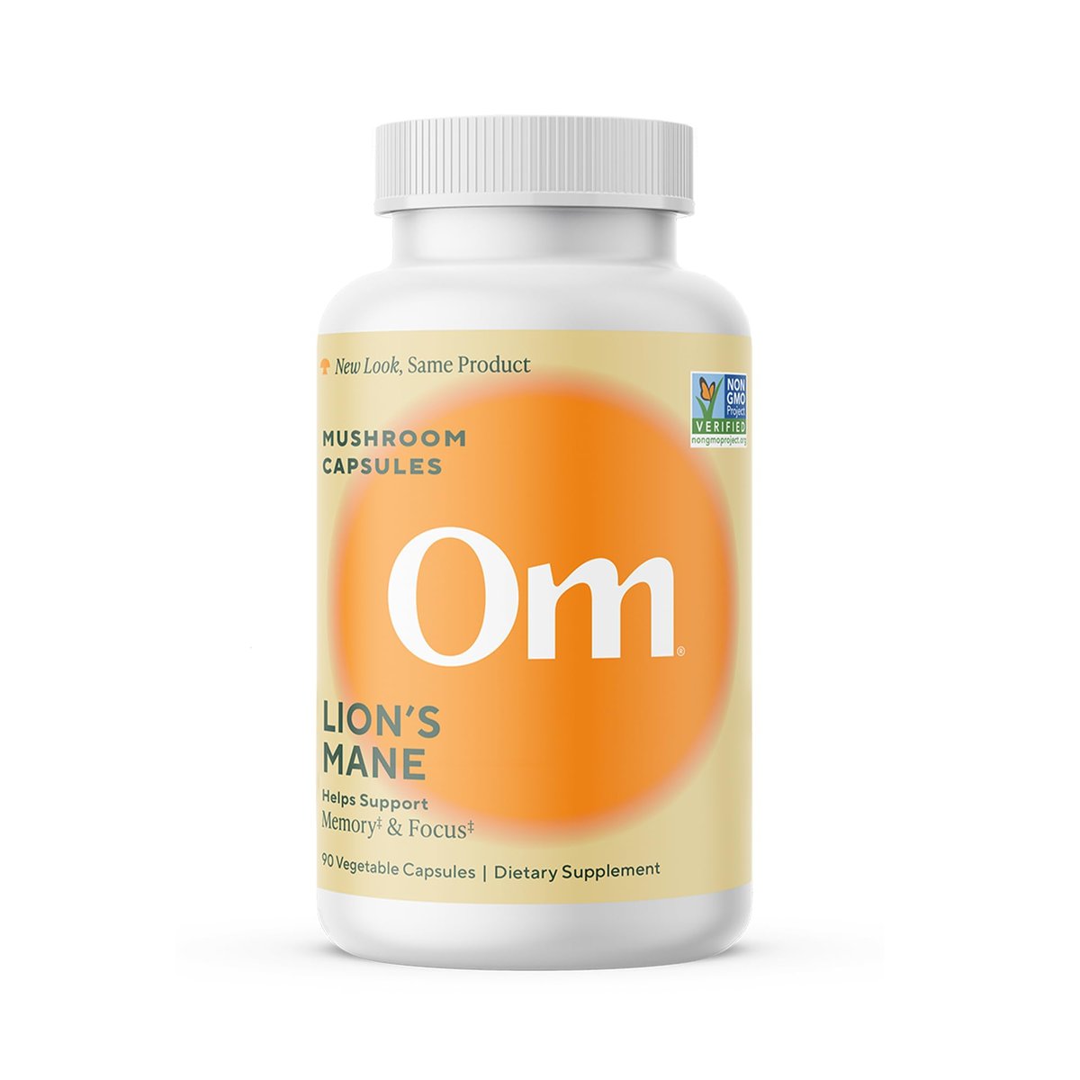 Om Lion’s Mane Pilzkapseln - Bio Pilz Nahrungsergänzungsmittel und Nootropikum - Gedächtnis- und Konzentrationshilfe, 90 Kapseln (30 Portionen)