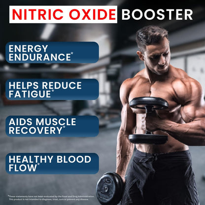 L-Arginin Kapseln mit L-Citrullin 1500 mg – Stickoxid-Booster für Ausdauer, Muskeln, Energie & Gefäßgesundheit – L-Arginin und essentielle Aminosäuren – Extra Stärke – 30 Tage Vorrat – 90 Kapseln