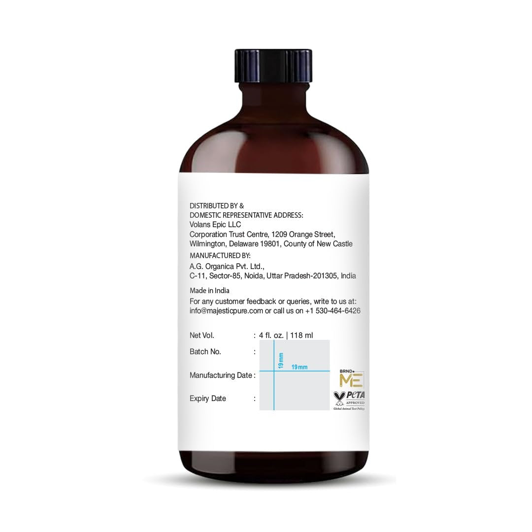 Majestic Pure Eukalyptus ätherisches Öl mit Glas-Dropper – 100% rein und natürlich – 2x 118 ml für Diffuser, Aromatherapie, Seifen- und Kerzenherstellung