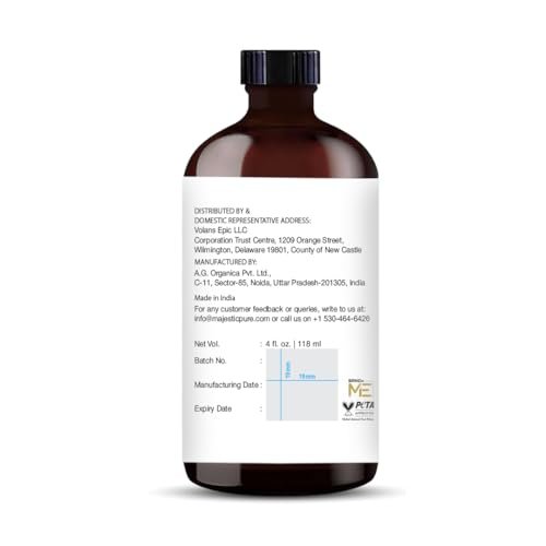 Majestic Pure Eukalyptus ätherisches Öl mit Glas-Dropper – 100% rein und natürlich – 2x 118 ml für Diffuser, Aromatherapie, Seifen- und Kerzenherstellung