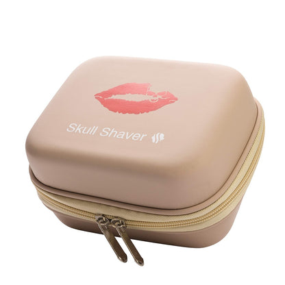 Skull Shaver Beige Butterfly Kiss Elektrorasierer Reiseetui
