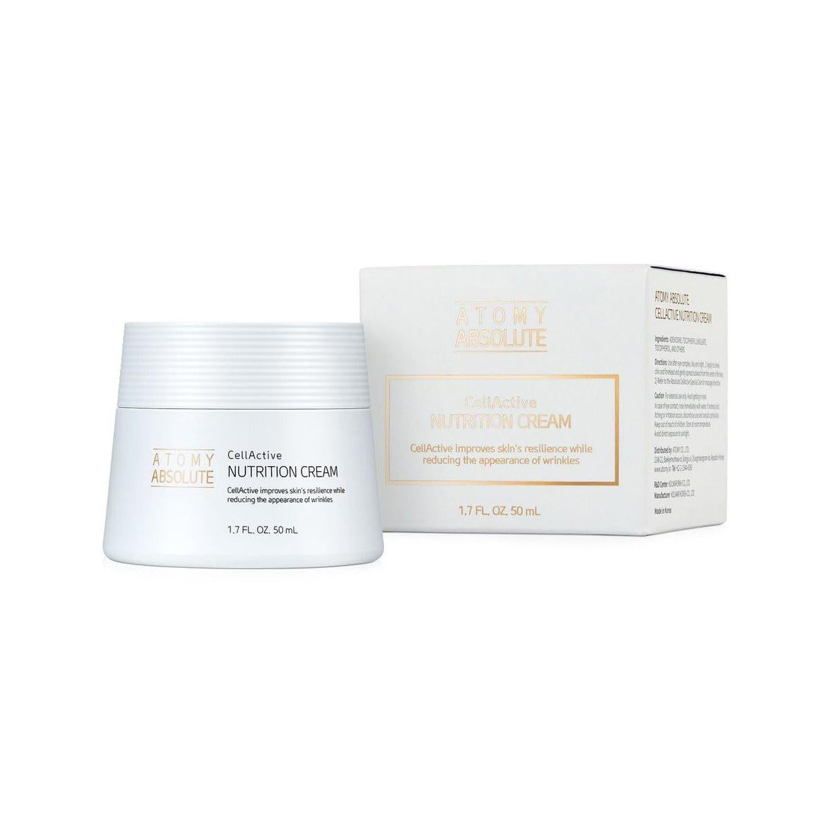Atomy Absolute CellActive Nutrition Cream 50 ml – Hochwertige Feuchtigkeitspflege aus Südkorea
