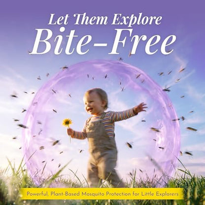 YAYA ORGANICS Baby Bug BAN – DEET-freies natürliches Insektenspray für Kinder, Babys, Schwangere & Stillende Mütter – Pflanzlicher Mückenschutz, leicht & nicht fettend, 118 ml