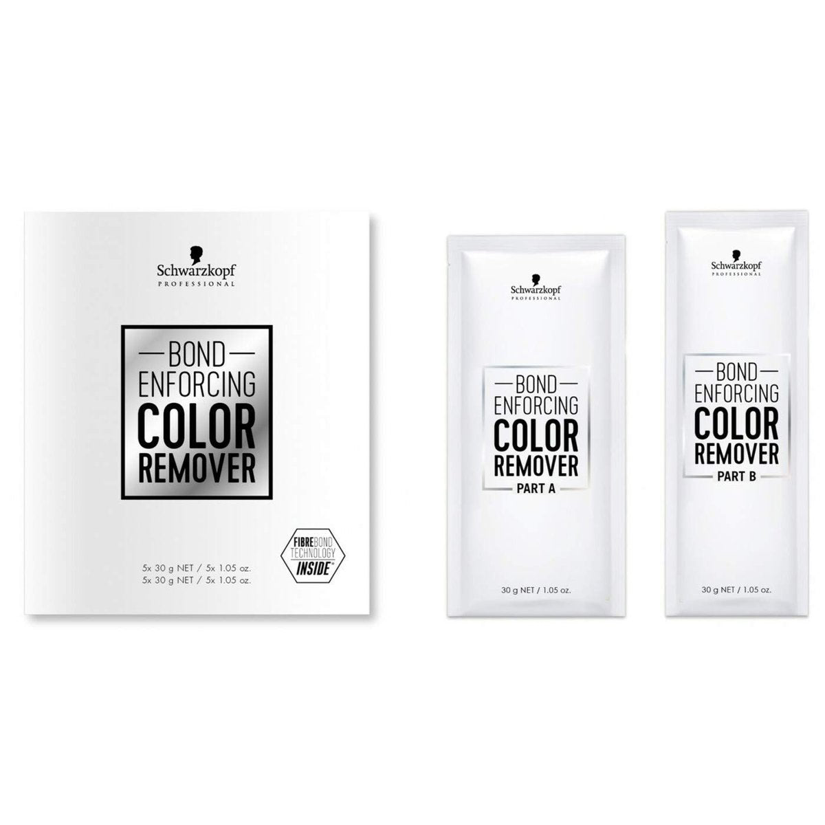 Schwarzkopf Professional Bond Enforcing Color Remover - 10er-Pack, 1,05 Unzen
