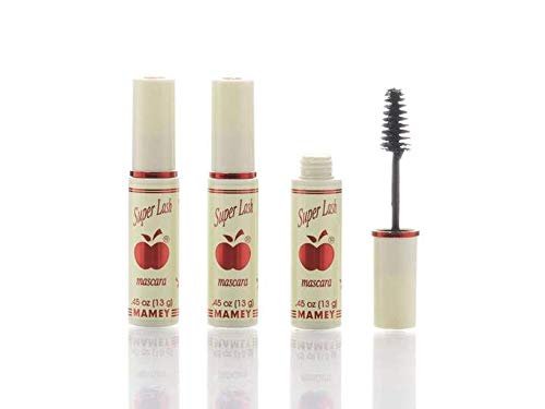 3er-Pack Apple Super Lash Mascara – Mamey – Intensive schwarze Wimperntusche für empfindliche Augen
