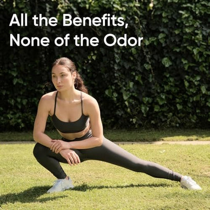 Sports Research® Geruchloses Knoblauchöl mit Petersilie & Chlorophyll - Vegan · Nicht-GVO · Glutenfrei - 150 pflanzliche Kapseln