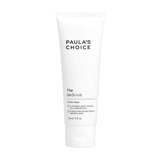 Paula's Choice The UnScrub Sanftes Gesichtspeeling mit Jojoba-Perlen, Vitamin E und Grüntee-Extrakt, 118 ml