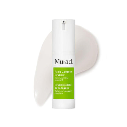 Murad Rapid Collagen Infusion Anti-Aging Serum – Kollagen-Aminosäuren & Flügeltang-Extrakt für sichtbare Faltenreduktion, straffere Haut & mehr Volumen – 30 ml