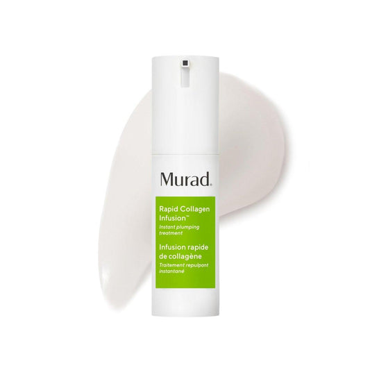 Murad Rapid Collagen Infusion Anti-Aging Serum – Kollagen-Aminosäuren & Flügeltang-Extrakt für sichtbare Faltenreduktion, straffere Haut & mehr Volumen – 30 ml