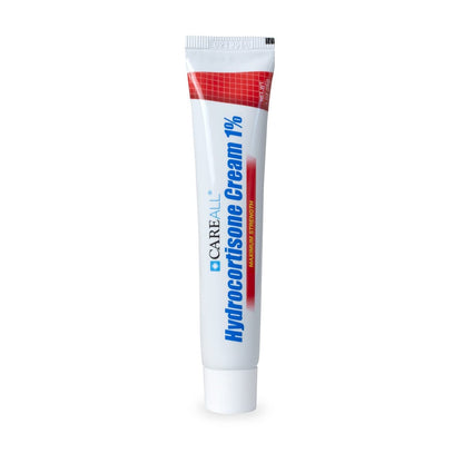 CareAll Hydrocortison 1% Creme, 28g Tube, Maximale Stärke Anti-Juckreiz Creme, Linderung von Juckreiz und Rötungen durch Insektenstiche, Ekzeme, Psoriasis, Giftefeu, Gifteiche und Giftsumach (1er-Pack)