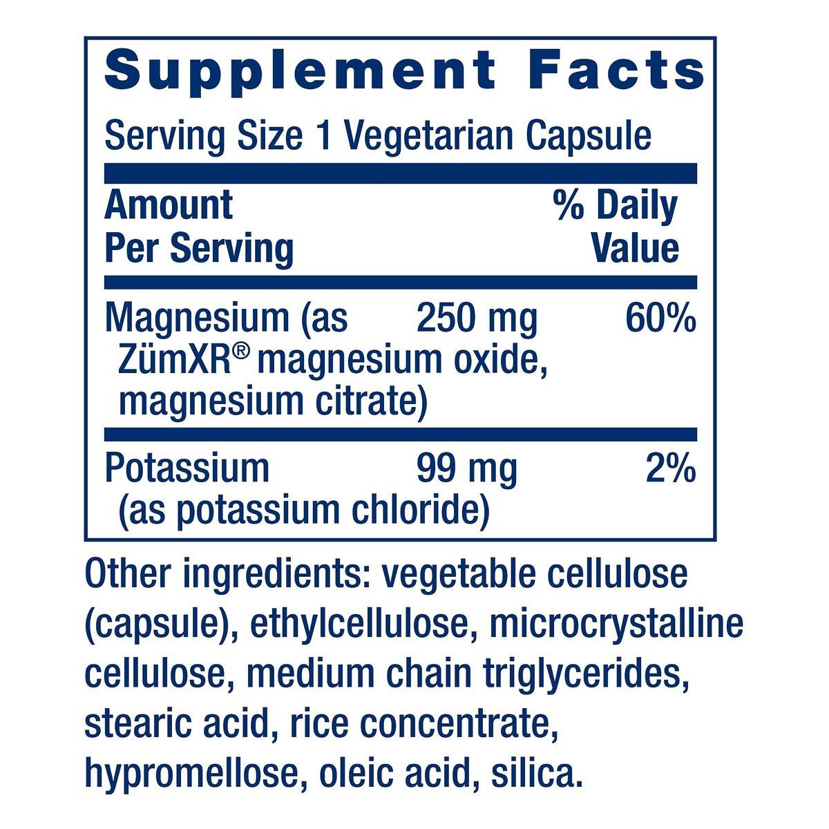 Life Extension Kalium mit Extend-Release Magnesium – Herzgesundheit Nahrungsergänzungsmittel zur Blutdruckunterstützung mit zwei essentiellen Mineralstoffen – Nicht-GVO, Vegetarisch, Glutenfrei – 60 Kapseln