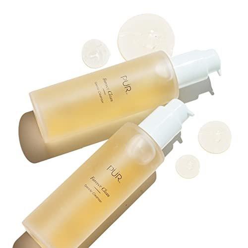 PÜR MINERALS Forever Clean Sanfter Gesichtsreiniger – Sulfatfreier Make-up-Entferner, veganfreundlich mit Grüntee und Aloe Vera, 118 ml