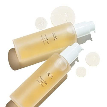 PÜR MINERALS Forever Clean Sanfter Gesichtsreiniger – Sulfatfreier Make-up-Entferner, veganfreundlich mit Grüntee und Aloe Vera, 118 ml