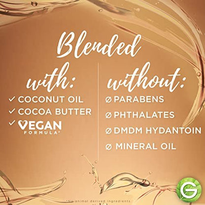 Garnier Whole Blends Kokosöl & Kakaobutter Glättendes Shampoo für krauses Haar, 22 Fl Oz, 2er-Pack