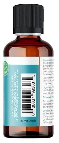 Viva Doria 100 % reines nordwestliches Pfefferminzöl, unverdünnt, Lebensmittelqualität, Wasserdampfdestilliert, hergestellt in den USA, 30 ml (1 Flüssigunze)