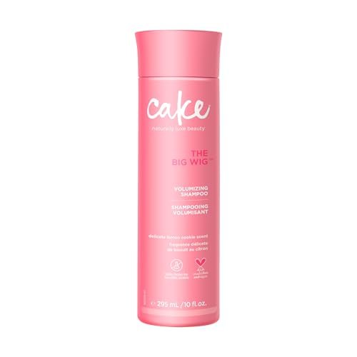 Cake Beauty Shampoo, The Big Wig – Gewichtslose Reinigung und Pflege – mit Aloe Vera, Reis- & Sojaprotein – für alle Haartypen – 295 ml