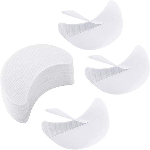 Yaomiao 200 Stück Augenlid-Aufkleber, wiederverwendbare Augen-Make-up-Schablonen, Lint-freie Gel-Pads für Wimpernverlängerungen, Eyeliner und Lippen-Make-up