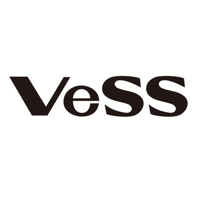 VESS C-2000 Professionelle Haarbürste mit Turmalin-Keramik, 9-reihig, runde Spitzen, gebogenes Pad, antistatisch, Naturkautschuk, spezielle Nadelstruktur