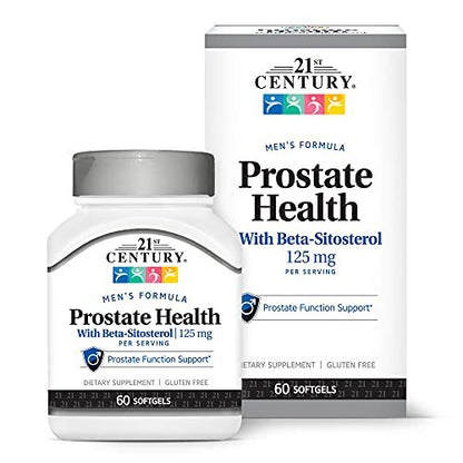 21st Century Prostata Gesundheit, 60 Kapseln – Nahrungsergänzungsmittel für die Prostata