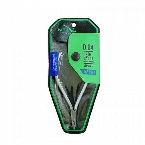 NGHIA Cuticle Nippers 14er Backe (5,5 mm) – Typ #D-01 bis #D-05 (#D-04) – Professionelle Nagelhautzange aus Edelstahl