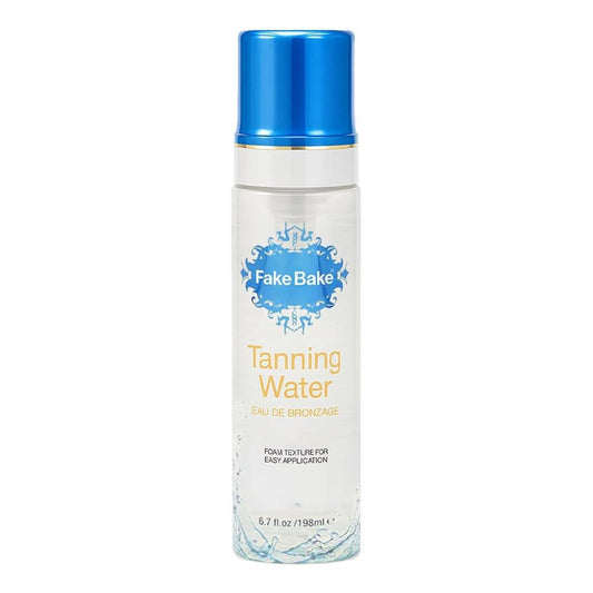 Fake Bake Foam Tanning Water Selbstbräuner – Natürliche Bräune mit Hydratation und Passionsblume, 200 ml
