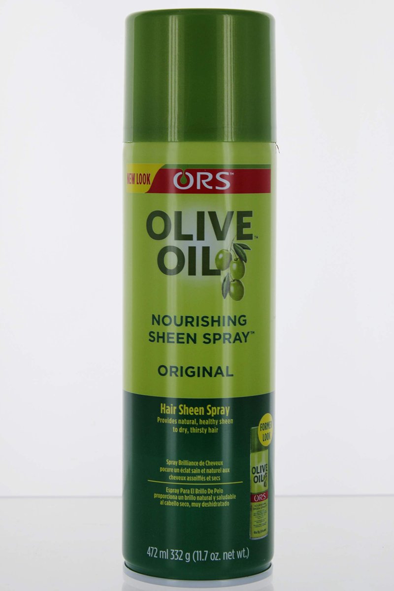 ORS Olive Oil Sheen Nourishing Spray Original 11,7 oz – Pflegender Glanzspray für gesund aussehendes Haar