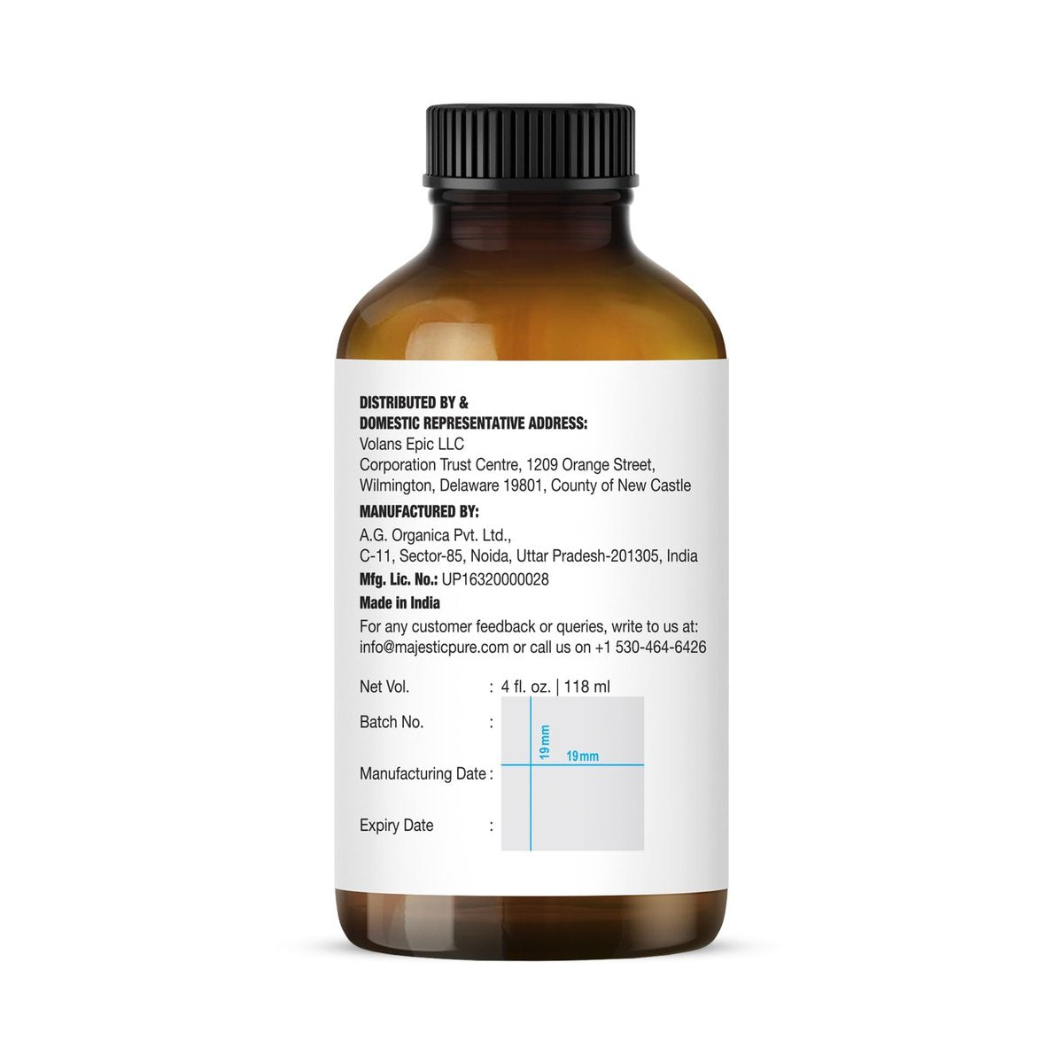 Majestic Pure Weihrauch Ätherisches Öl mit Glaspipette - 100% rein und natürlich - 118 ml