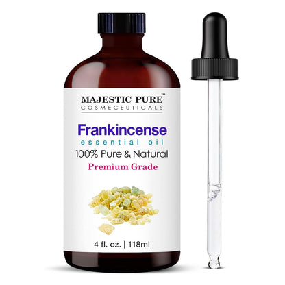 Majestic Pure Weihrauch Ätherisches Öl mit Glaspipette - 100% rein und natürlich - 118 ml