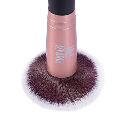 Bronze Tan Selbstbräuner-Pinsel für Gesicht & Kabuki-Pinsel für Selbstbräuner – Sonnenlose Bräune auftragen – Ersatz für Bräunungshandschuh