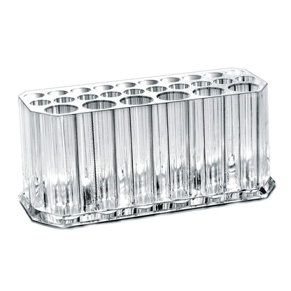 Miaowater Klarer Acryl Make-up Eyeliner Lipliner Halter Organizer, 26 Fächer