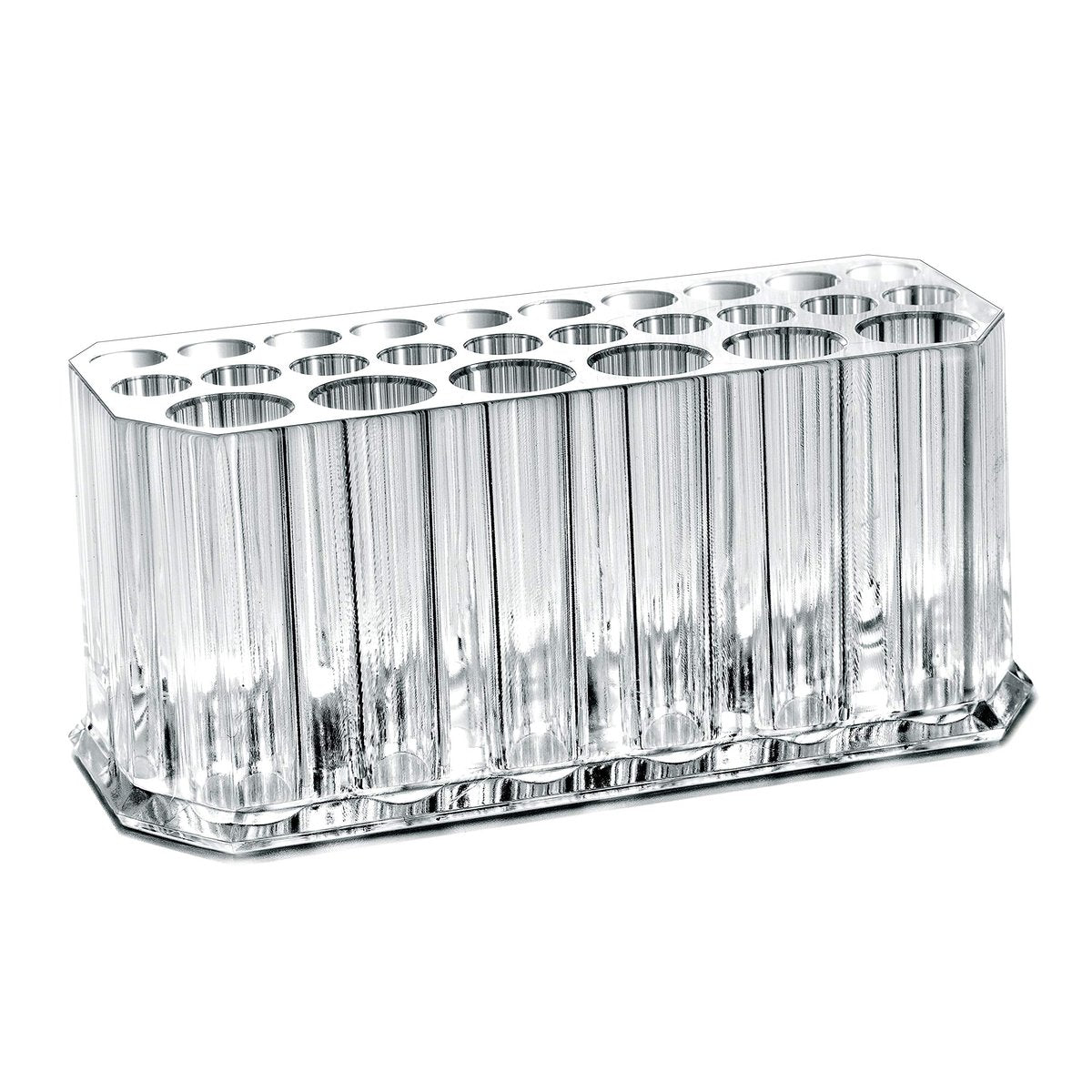 Miaowater Klarer Acryl Make-up Eyeliner Lipliner Halter Organizer, 26 Fächer