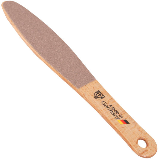 3 Swords Germany Fußfeile aus deutscher Buche – Beidseitig glatt und rau, Hornhautentfernung