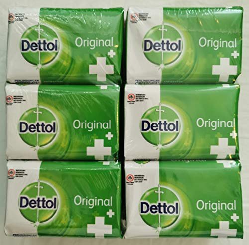 Dettol Original Antibakterielle Seife, 3,5 Unzen/100 g (Packung mit 6)