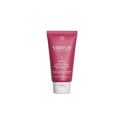 Virtue Un-Frizz Leave-In Treatment für lockiges Haar und Frizz-Kontrolle, sulfatfrei, für alle Haartypen, farbsicher, 60 ml