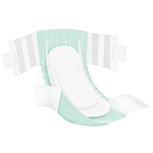FitRight Stretch Inkontinenzhosen mit Klebelaschen, ultra-saugfähig, Größe 2, 51 bis 70 Zoll Taillenumfang, 20 Stück