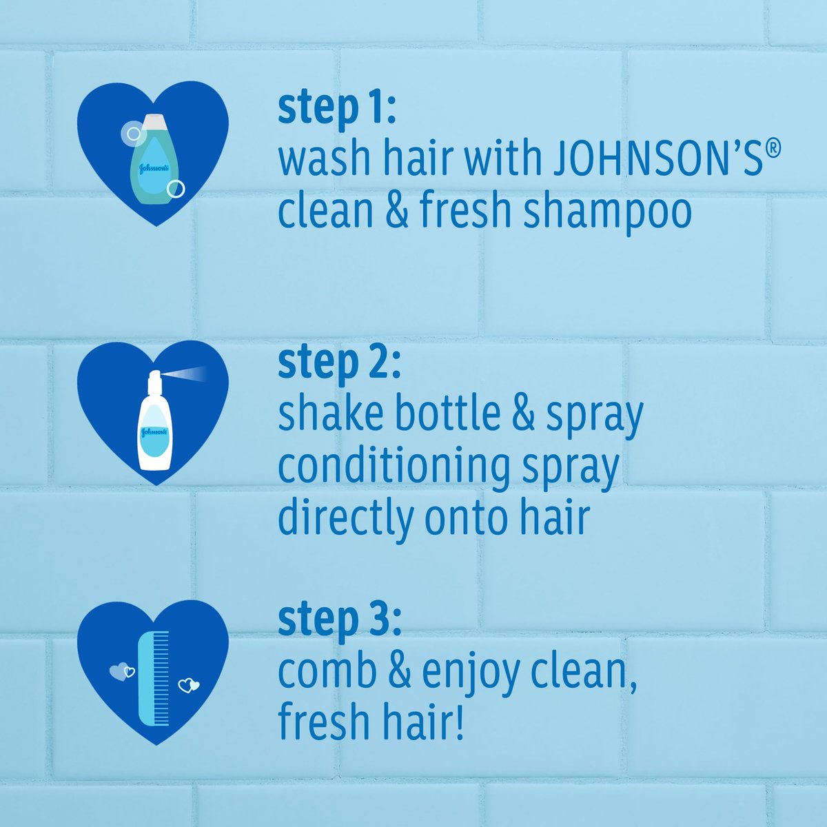 Johnson's Clean & Fresh Kinder Shampoo & Duschbad, 2-in-1 tägliches Haar- und Körperwaschmittel für Kinder und Kleinkinder, reinigt sanft das heranwachsende Haar, 400 ml