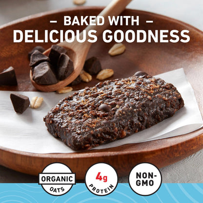 CLIF BAR Minis – Schokoladen-Brownie-Geschmack – mit Hafer aus biologischem Anbau – 4g Protein – Nicht-GVO – Pflanzlich – Snack-Riegel – 28 g (20er Pack)