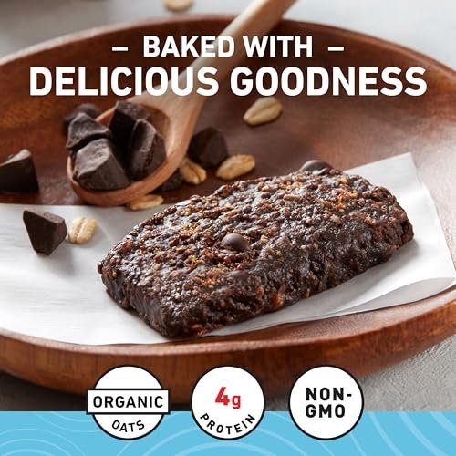 CLIF BAR Minis – Schokoladen-Brownie-Geschmack – mit Hafer aus biologischem Anbau – 4g Protein – Nicht-GVO – Pflanzlich – Snack-Riegel – 28 g (20er Pack)