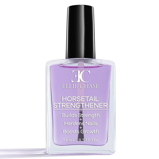 Ellie Chase Nagelhärter mit Schachtelhalm – Nagelstärker, Wachstum, Reparatur, 0,5 oz – gegen Splitter, Brüche, dünne, schwache, rissige, abblätternde Nägel
