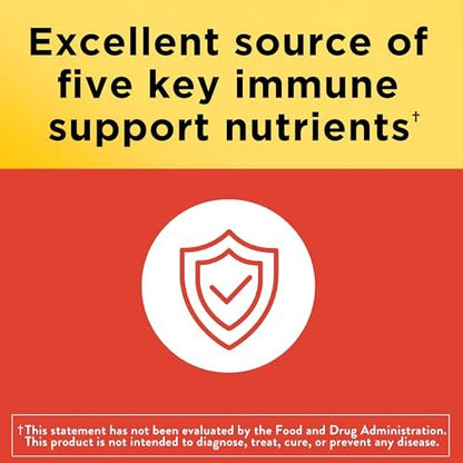 Nature Made Super C – Vitamin C, Zink & Vitamin D3 – 60 Tabletten – Immunsystem Unterstützung