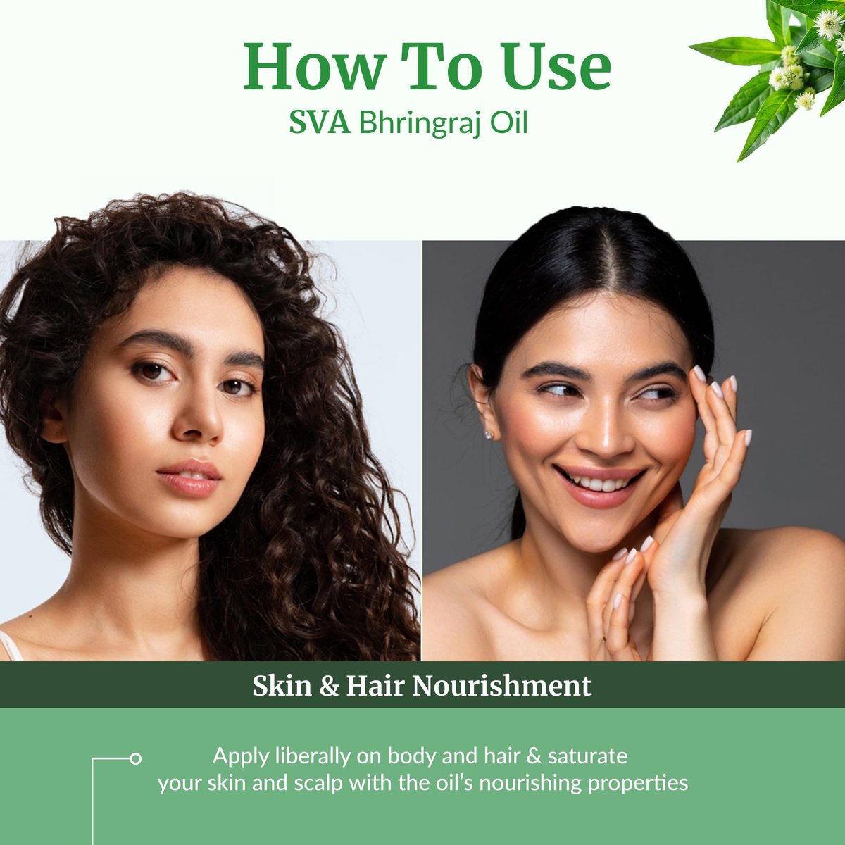 SVA Bhringraj Premium Trägeröl 118ml mit Pipette für Haaröl, Kopfhautmassage & Hautpflege