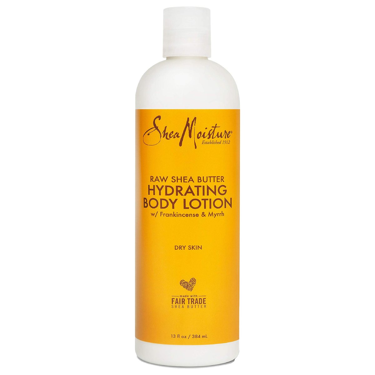 Sheamoisture Hydrating Body Lotion für trockene Haut mit Rohsheabutter, parabenfrei, 13 oz