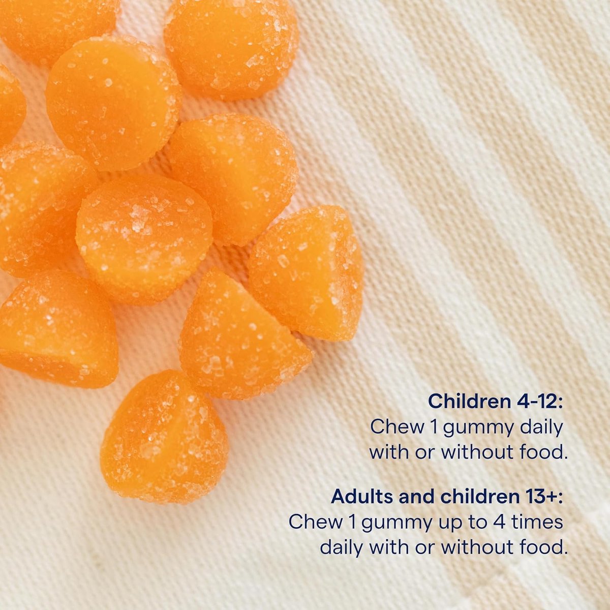 Trace Minerals Magnesium Gummis (120 Stück) - Wenig Zucker - Für Kinder & Erwachsene - Tangerine