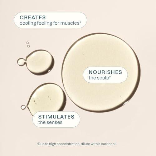 Cliganic Bio Pfefferminzöl, 100% reines natürliches unverdünntes ätherisches Öl für Aromatherapie, Non-GMO verifiziert